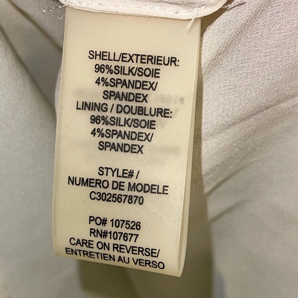 Alice & Olivia floral silk dress size xs - Picture 8 of 9